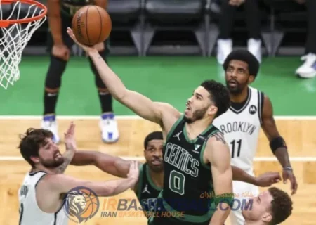 50 امتیاز. از جیسون تیتوم به معنای به زانو درآمدن بروکلین/بسکتبال NBA