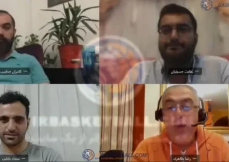 گفت و گوى رضا طاهری با ژورنالیست‌ها